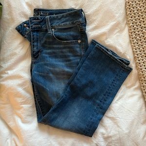 AE ARTIST CROP JEANS - 8 SHORT